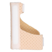 (Right Foot) Hammertoehr-Steller, verstellbar, Aluminium, hautfarben (links)