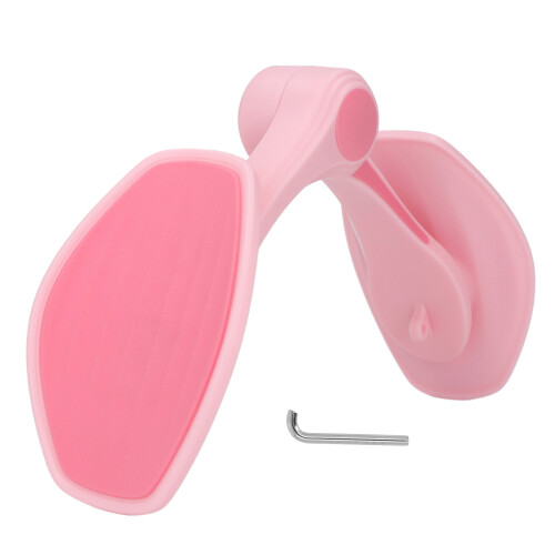 (Pink) Pink Pelvic Hip Trainer for Inner Thigh Muscles