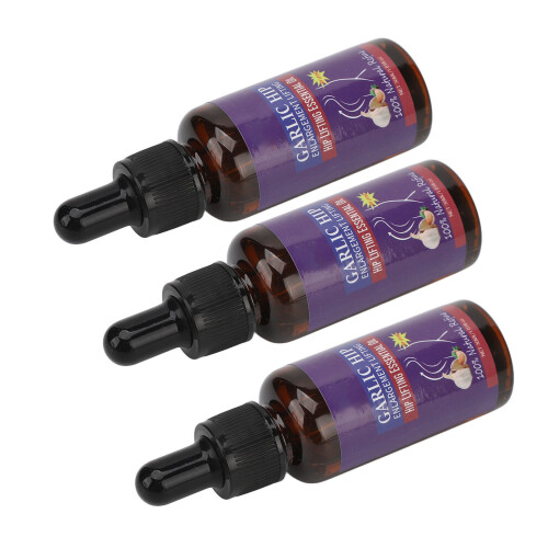 3pcs Butt Lifting Oil Garlic Firming Serum 30ml 1