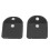 2pcs Black Dust-Proof Hearing Amp Pouch 3
