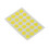 24 Stk Hydrocolloid-Pustelpflaster rund gelb 3