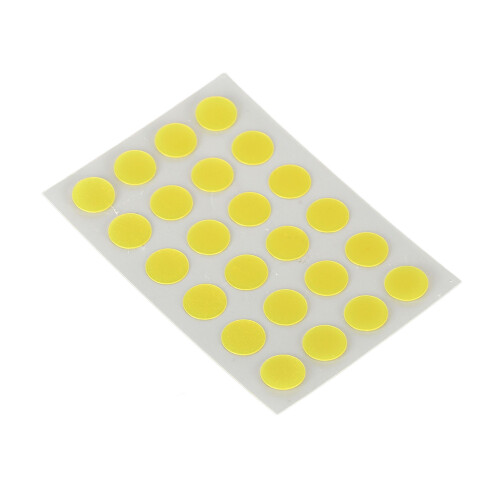 24 Stk Hydrocolloid-Pustelpflaster rund gelb 2