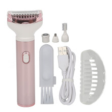 4-in-1-Akku-Haarschneider für Frauen, Augenbraue, Bart, Nase, Körper