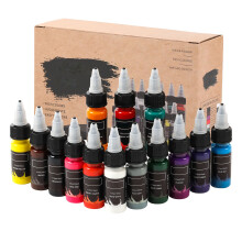 210ml 14-farbiges Tattoo-Tinten-Set für Profis