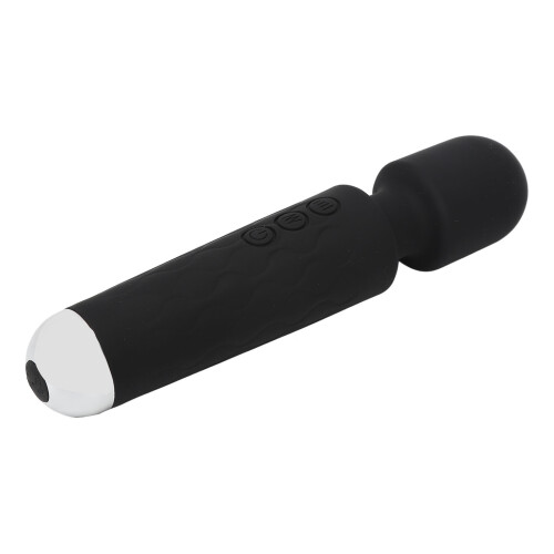 Handheld Mini Vibrating Wand USB 20 Modes 8 Speeds Black 2