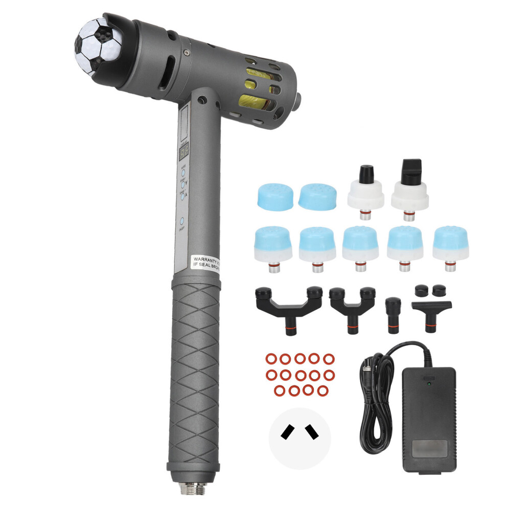 (AU Plug) ESWT Shockwave Machine ED Treatment Muscle Massager 100-240V US Plug