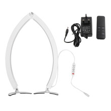 (UK Plug) Opvouwbaar Halve Maan Lamp 40W 3200K-5600K EU
