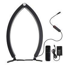 (EU Plug) Opvouwbaar LED Halve Maan Lamp 40W 3200K-5600K