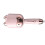 (Pink) Kuh-förmiger Lockenstab 1,3 Zoll einstellbar blau 3