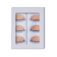 (Pink) 3x Brown Silicone Double Eyelid Patches