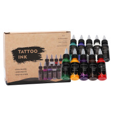 10st Tattoo Ink Kit 30ml Professional Long Lasting