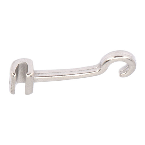 10st Links Gebogen Orthodontische Crimpbare Haak RVS 1