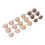 9 Pairs Removable Eyelids Mannequin Double Layer Lashes 4