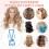 Kit Rullo Capelli EVA Senza Calore Notte 5