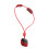 (Red) Mini Halsmassager 4 Modi 9 Sterktes Wit 4