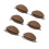 (Brown) 3x Brown Silicone Double Eyelid Patches 4