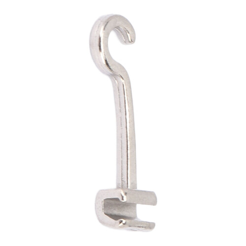 10st Links Gebogen Orthodontische Crimpbare Haak RVS 2