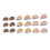 9 Pairs Removable Eyelids Mannequin Double Layer Lashes 5