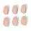 (Pink) 3x Pink Replacement Eyelids for Mannequin 2