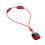 (Red) Mini Halsmassager 4 Modi 9 Sterktes Wit 2