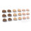 9 Pairs Removable Eyelids Mannequin Double Layer Lashes 2
