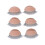 (Pink) 3x Brown Silicone Double Eyelid Patches 5
