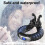 Wtoyu Vibrating Cock Ring Silicone USB Rechargeable 10 Modes 4