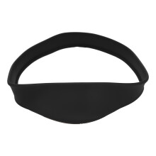 (Black) Haarschneidhilfe Silikon Grau, Waschbar, Nackenkante
