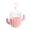 (Pink) Roze Cactus Makeupspons Opbergdoos 1