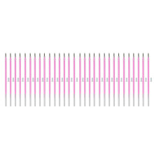 (Pink) 30 Stück Wimpern, 1mm x 13cm