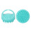(Green) Soft Silicone Waterproof Scalp Scrubber Green 3