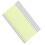 (Fluorescent Green) 30 Stück Wimpern, 1mm x 13cm 2