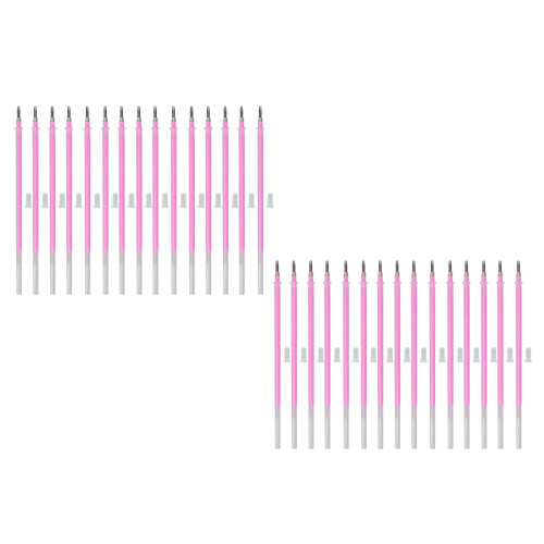 (Pink) 30 Stück Wimpern, 1mm x 13cm 2