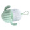 (Green) Roze Cactus Makeupspons Opbergdoos 2