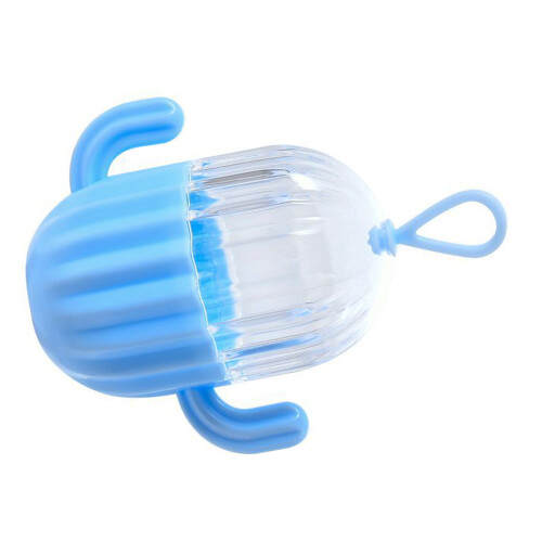 (Blue) Scatola Spugna Trucco Cactus Portatile Rosa 1