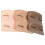 3pcs Mannequin Head for Eyelash Training, 2 Pairs Removable Eyelids 3