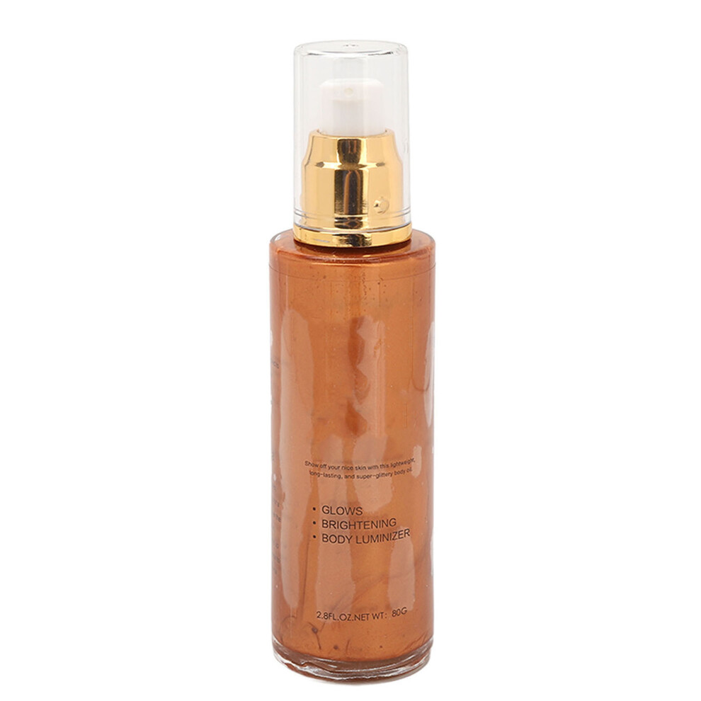 80g Body Highlighter Liquid Glitter Illuminator Oil Luminizer