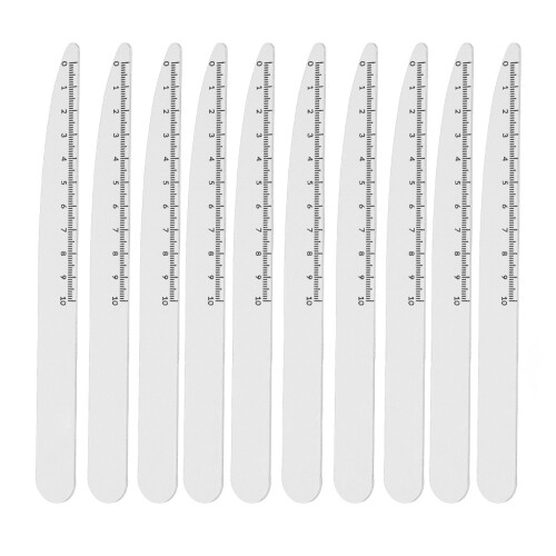 10x Nagelfeilen doppelseitig waschbar für Salon