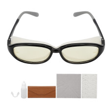 Radbrille Gelb, Entnebelung, UV-Schutz