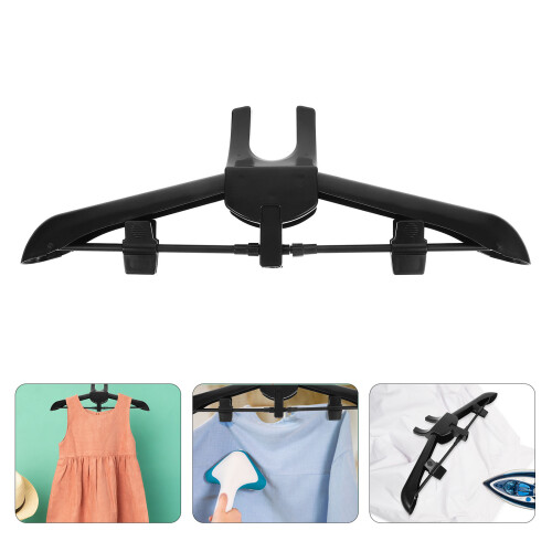 Garment Hanger Vikbar Strukmaskin Klädhängare För 2