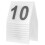 10 St Styrennummer Märken För Restaurangbordsuppsättning 11