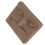 (Brown) Wimpern-Trainingskopf 3D wiederverwendbar Braun 3