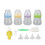 4x Nipple Feeding Bottle Set PP Double Scale Baby Gift 1