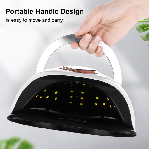 168W UV-LED Nagellampe Gel-Trockner 4 Timer