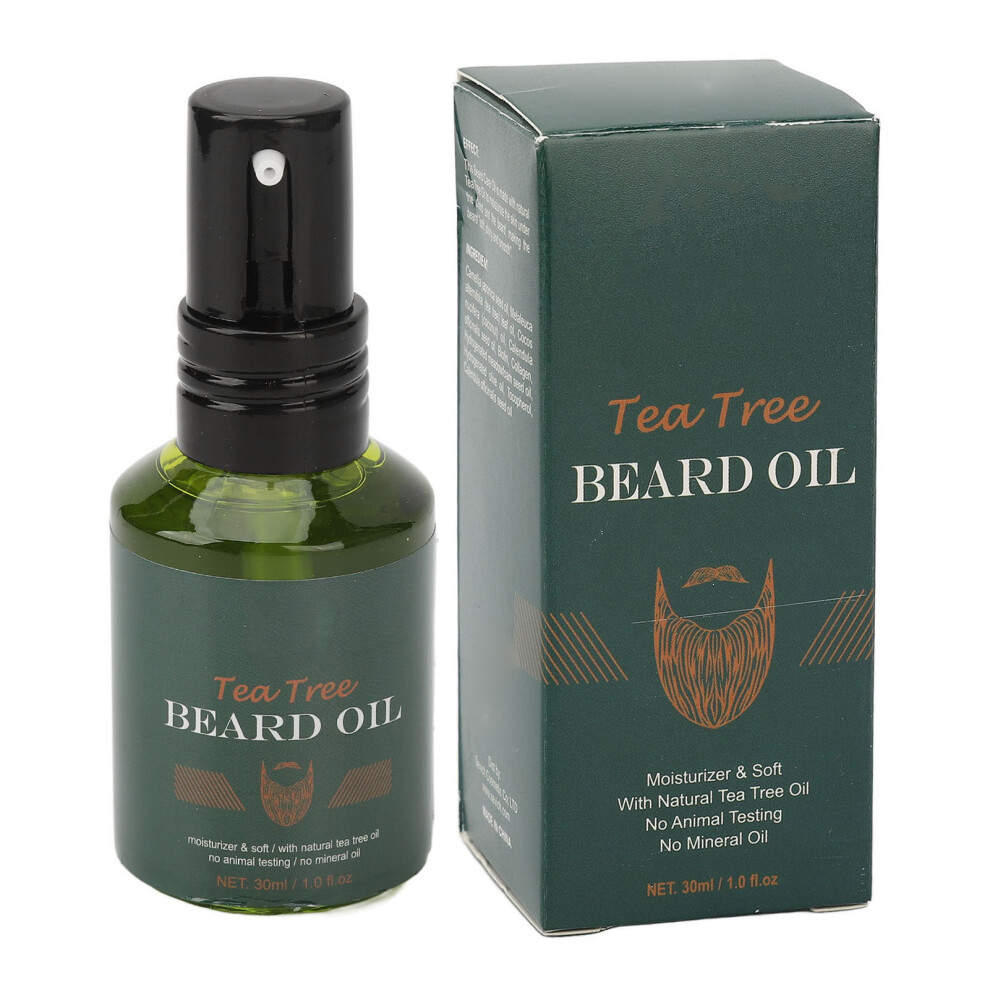 Beard Conditioning Oil Tea Tree 30ml Moisturize Soften