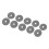 10x Bruststraffungs-Pads Magnet-Runde Pflaster 4