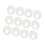 6 Pairs Transparent Waterproof Foot Corn Rings 4
