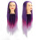 Purple Gradient Braiding Mannequin Head 5