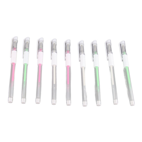 9x Shimmery Temporary Skin Marking Pens