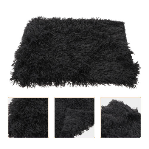 1 Styck Pet Varm Hudplädsvävning Säng Höst Vinter 2